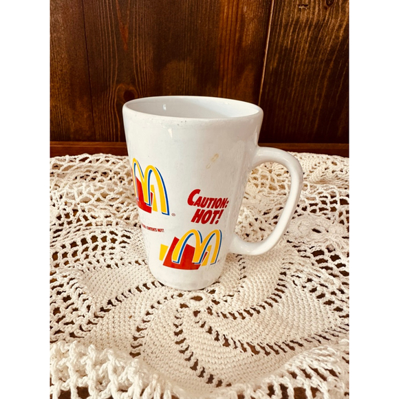 McDonald’s Caution Hot! Ceramic Coffee Mug Group 2 Communications Inc - Picture 3 of 7